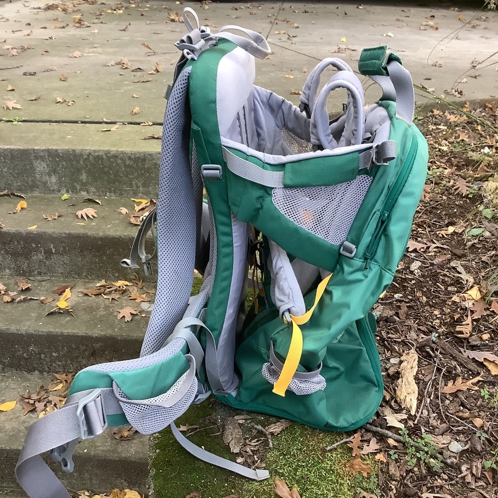 Kelly baby backpack carrier, hiking, adjustable (Transit/Junction)